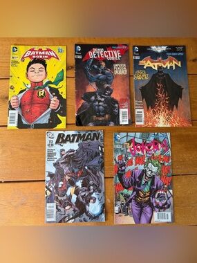 Batman & DC Comics Bundle 5 Issues–New 52 + Joker #1